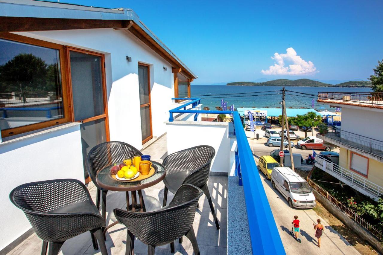 The Blue Beach Apartments Nea Peramos (Macedonia) Exterior foto