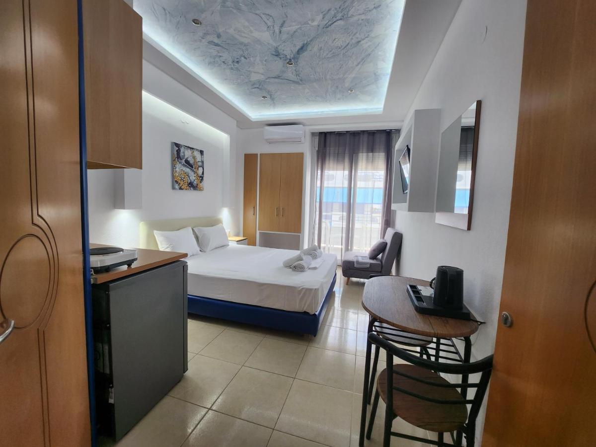 The Blue Beach Apartments Nea Peramos (Macedonia) Exterior foto