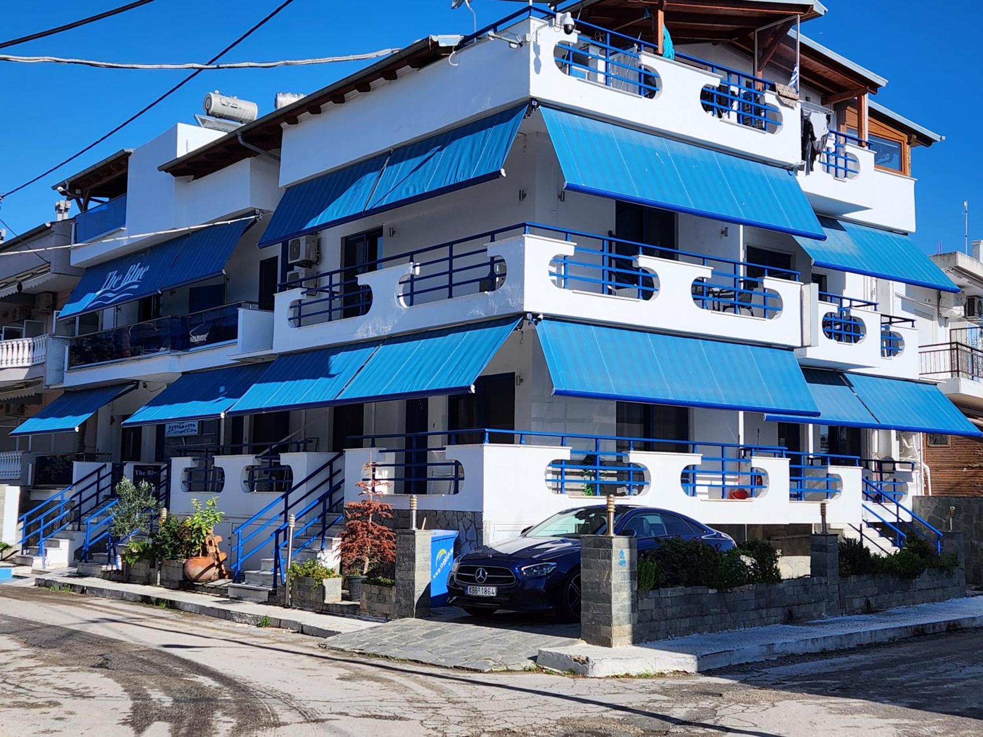 The Blue Beach Apartments Nea Peramos (Macedonia) Exterior foto