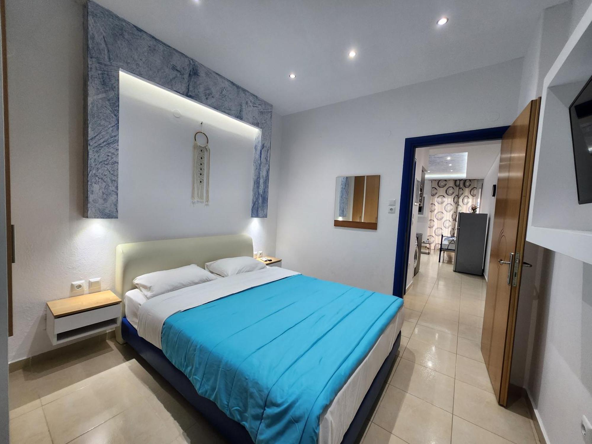 The Blue Beach Apartments Nea Peramos (Macedonia) Exterior foto