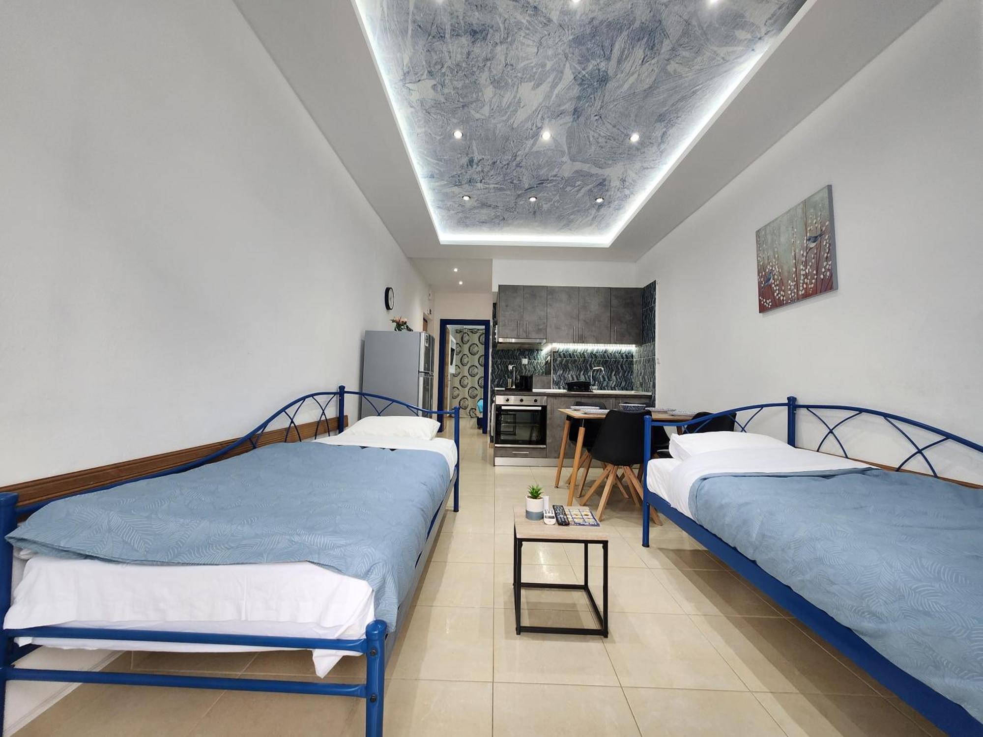The Blue Beach Apartments Nea Peramos (Macedonia) Exterior foto