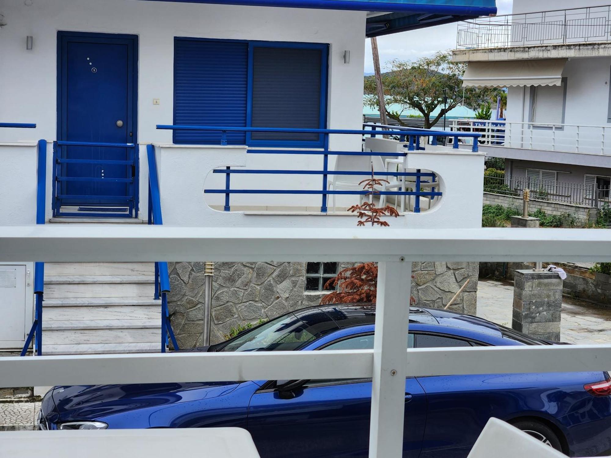 The Blue Beach Apartments Nea Peramos (Macedonia) Exterior foto