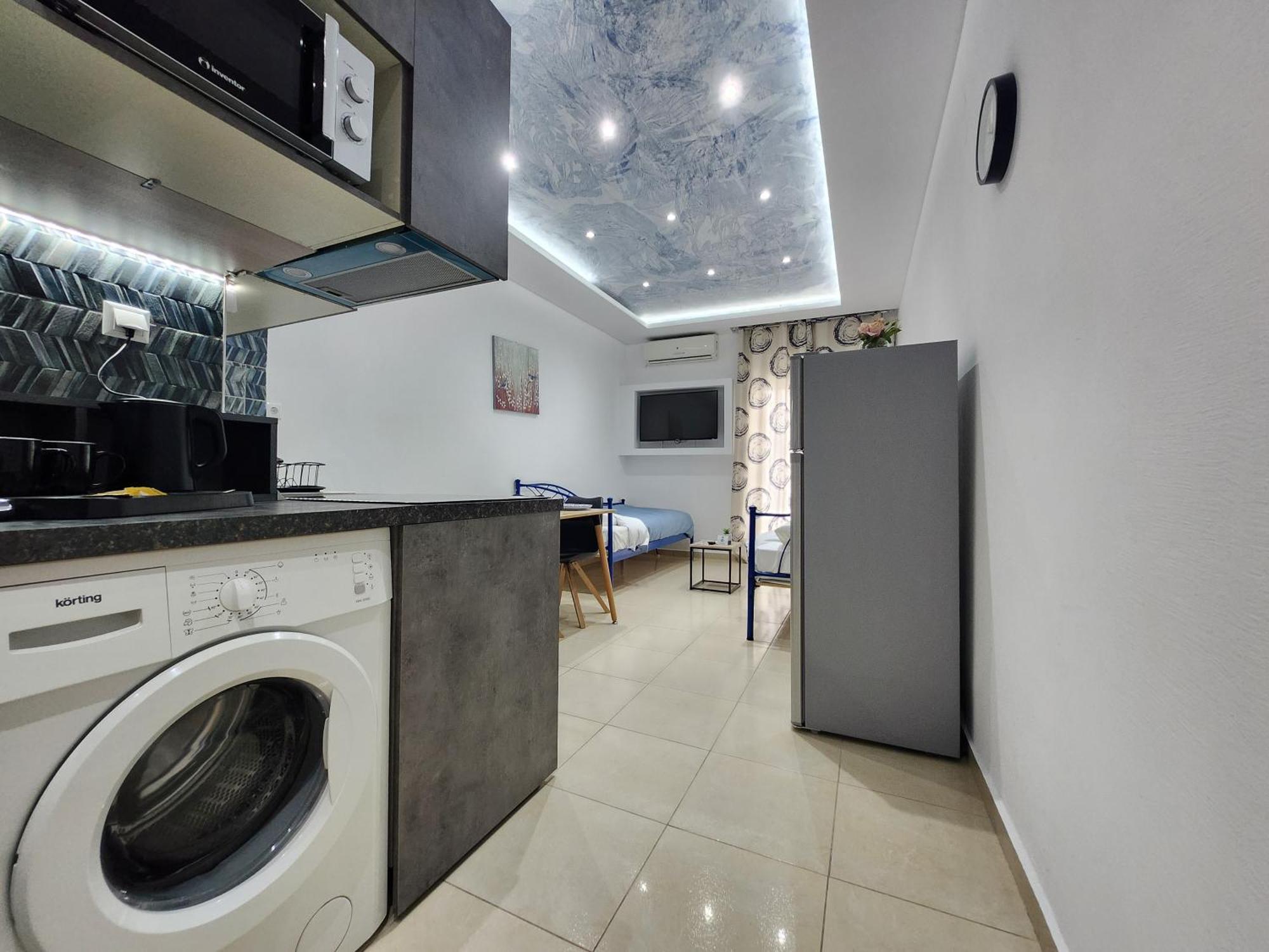 The Blue Beach Apartments Nea Peramos (Macedonia) Exterior foto