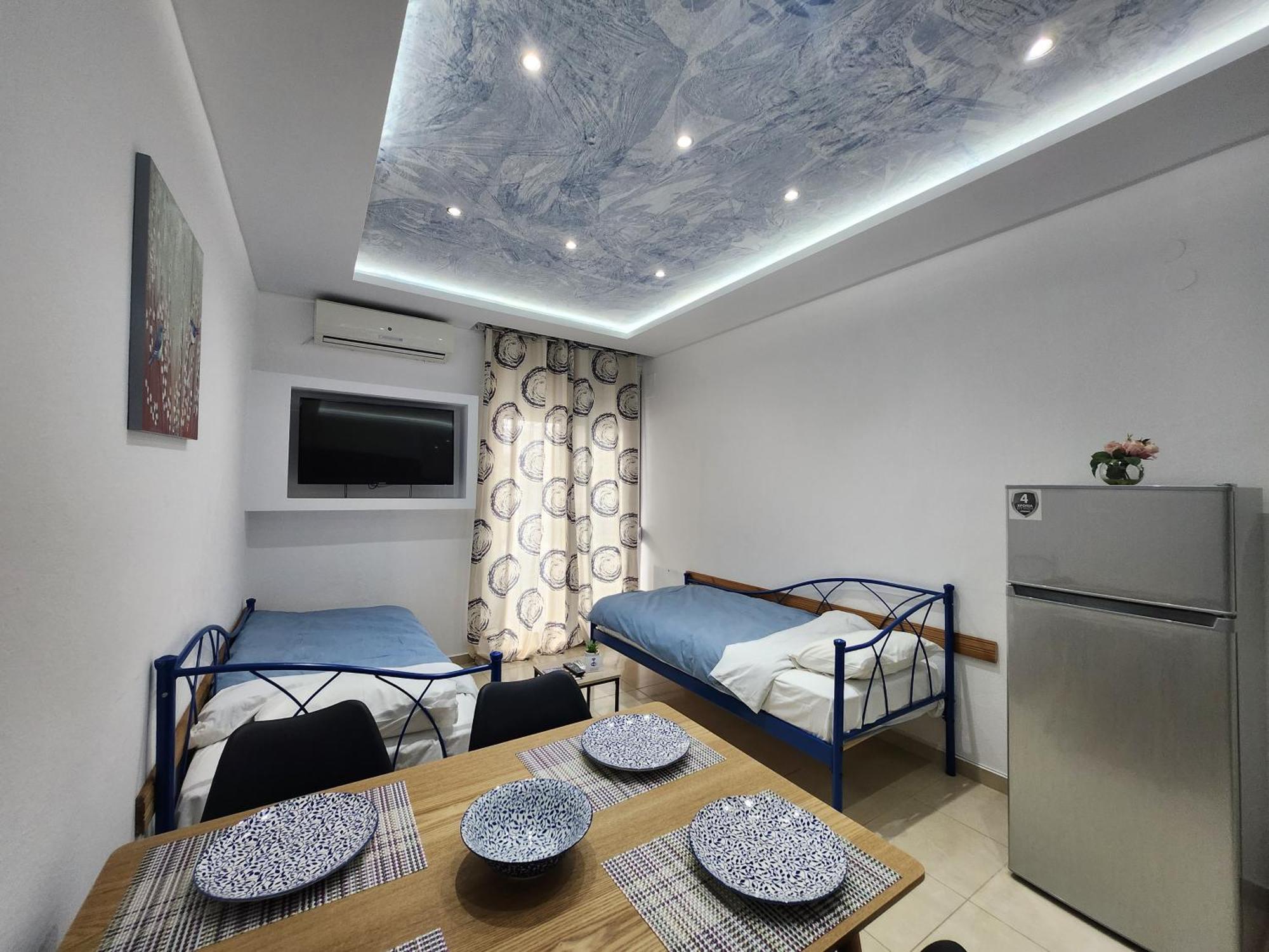 The Blue Beach Apartments Nea Peramos (Macedonia) Exterior foto