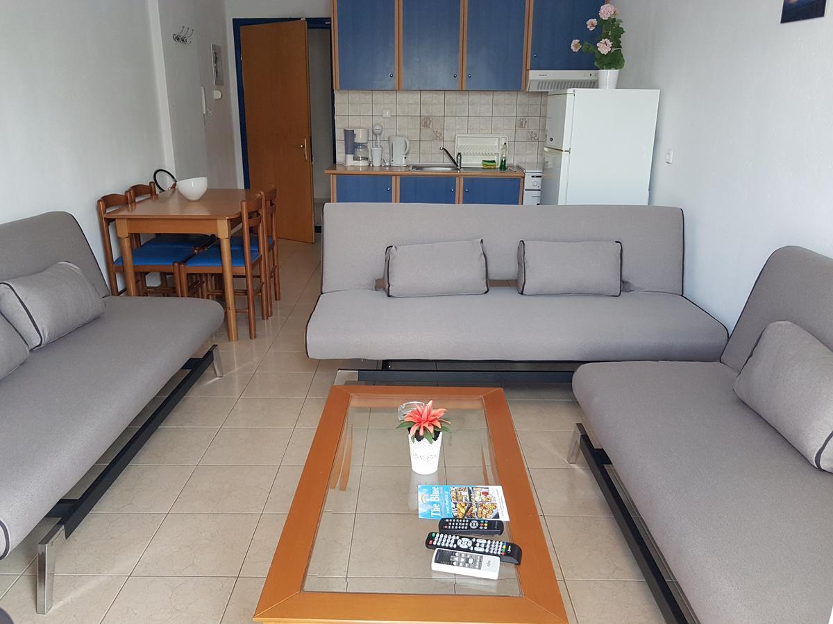 The Blue Beach Apartments Nea Peramos (Macedonia) Exterior foto