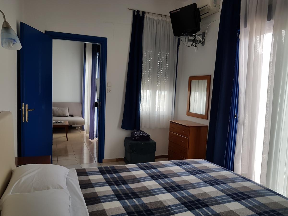 The Blue Beach Apartments Nea Peramos (Macedonia) Exterior foto