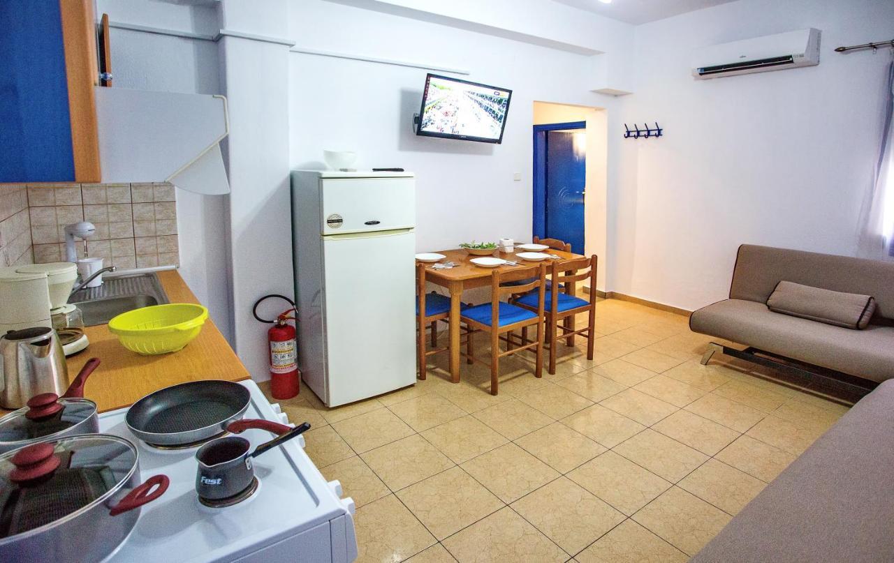 The Blue Beach Apartments Nea Peramos (Macedonia) Exterior foto