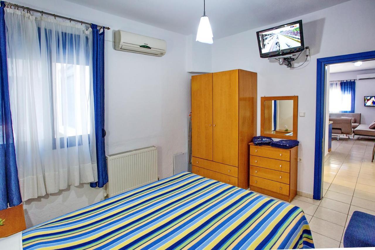 The Blue Beach Apartments Nea Peramos (Macedonia) Exterior foto