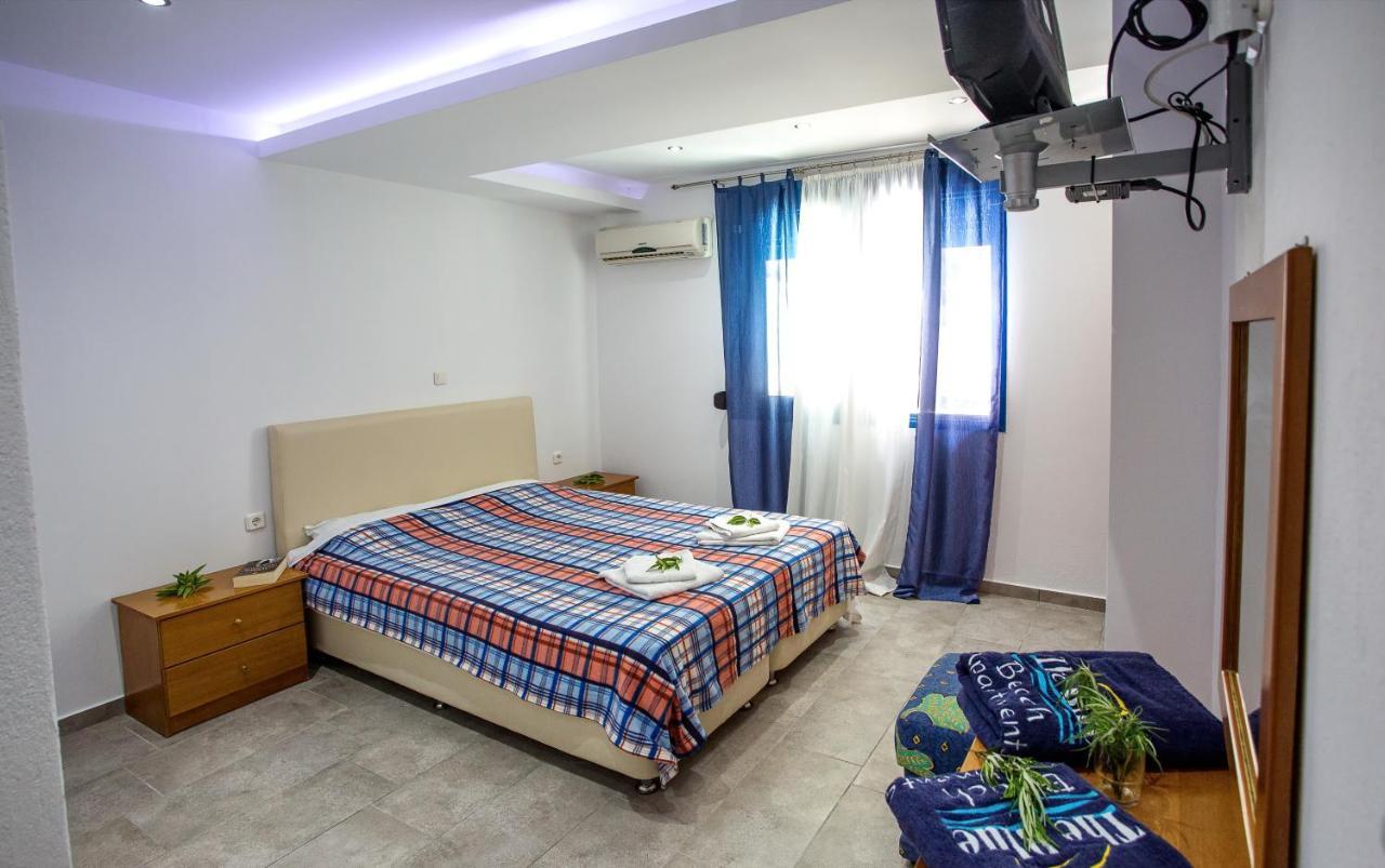 The Blue Beach Apartments Nea Peramos (Macedonia) Exterior foto